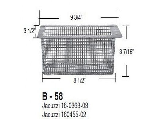 Aladdin Basket for Jacuzzi 16-0363-03 & 160455-02 | B-58