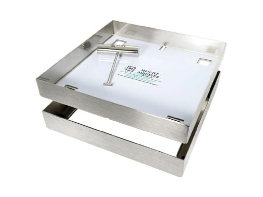 Hide 12" Pool Deck Skimmer Lid Kit | 1" x 1-1/4" | HSL12-1.2