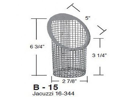Aladdin Basket for Jacuzzi 16-344 | B-15