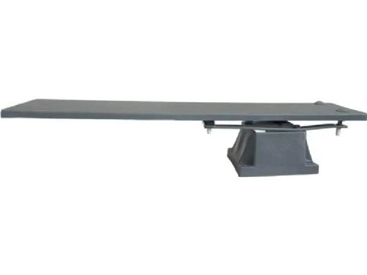 Global Pool Products 6' GX Board with 4 Bolt Spring 14" Base and Jig | White | GX6 KIT