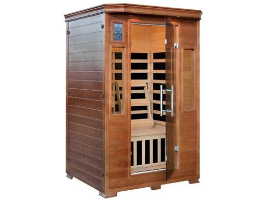 HeatWave Majestic 2-Person Hemlock Premium Infrared Sauna with 6 Carbon Heaters | SA3209