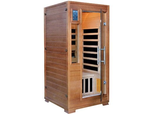 HeatWave Majestic 1-2 Person Hemlock Infrared Sauna with 5 Carbon Heaters | SA3202