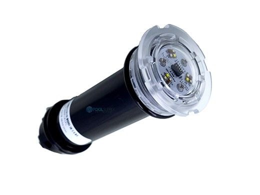 J&J Electronics VU Nicheless Retro-P Color LED Pool and Spa Light Fixture | 19W 12V 150' Cord | 25015P
