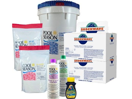 Pool Season Large Chemical Supply Kit