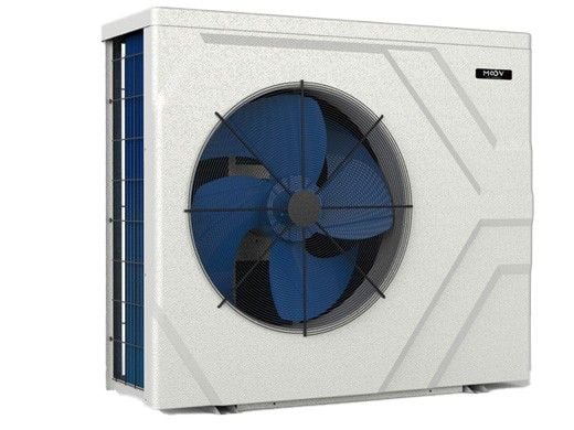 Moov Inverter Variable Speed Heat Pump | Up to 14,000 Gallons | 50,000 BTU | Single Phase 208-230V 60Hz | MI500