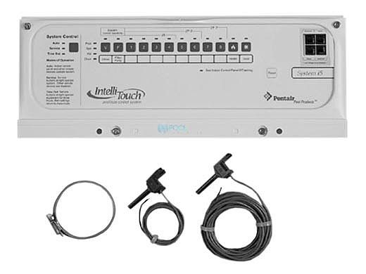Pentair IntelliTouch | i9 + 3 Personality Kit | Pool Spa Combination | Filter + 8 Aux | 521221