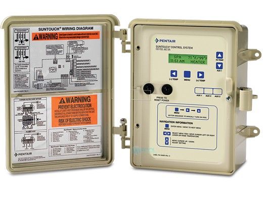 Pentair SunTouch | Booster Pump Version | Includes One Relay | 2 Temp. Sensors | 520857