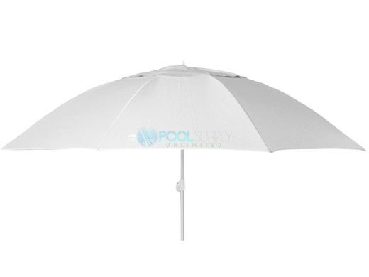 Replacement Pool Buoy Umbrella with ShadeLock and Pole | Tide White | PB-1611-TW-RE-UMBRELLA