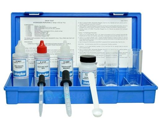Taylor Technologies Drop Test Hydrogen Peroxide Iodometric | 1 drop - 0.5 | K-1443
