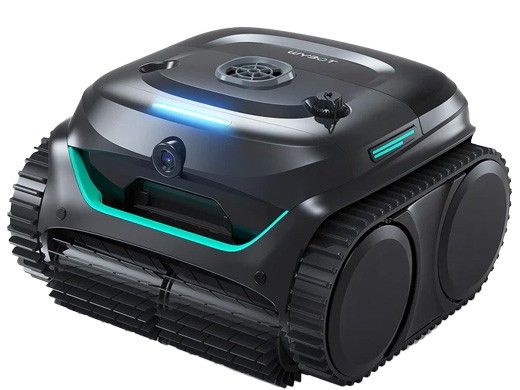 Wybot C2 Pro Vision Cordless Robotic Above Ground & Inground Pool Cleaner | 2.5-Hour Runtime | Brushless Triple Motors | WYBOT C2 Pro Vision