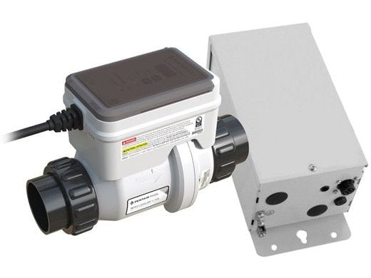 Pentair IntelliChlor LT25 Salt Chlorine Generator Cell and Power Center Bundle | 25,000 Gallons | 523750