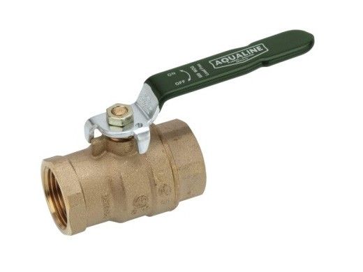 Aqualine Brass Full Port Lead Free Ball Valve | BBV-075-LF