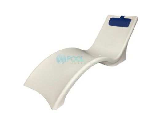 Global Pool Products Lounge Chair Head Rest | Navy Blue | GPP-LF-LCH-N