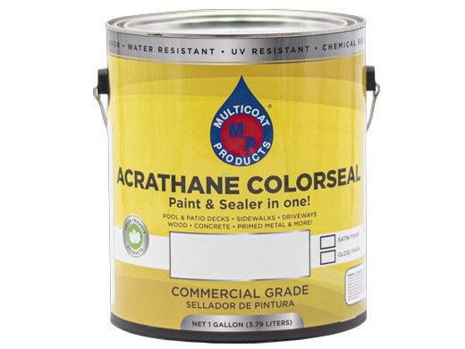 Multicoat Acrathane ColorSeal Acrylic Paint & Sealer | Kahlua | 1 Gallon | CS-C210-1