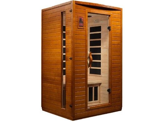 Golden Designs Dynamic Versailles 2-Person Ultra Low EMF FAR Infrared Sauna | Hemlock | DYN-6202-03 Elite