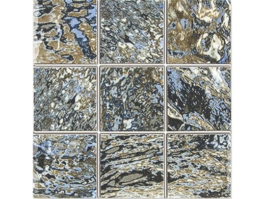 National Pool Tile North Ocean 2x2 Series | Blue | ELONORBLU MOS2