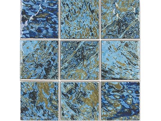 National Pool Tile North Ocean 2x2 Series | Cobalt | ELONORCOB MOS2