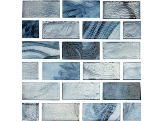 National Pool Tile Aquarius 1x2 Glass Tile | Mica | AQI-MICA1X2