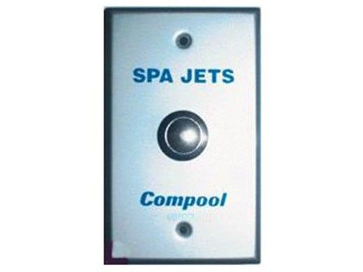 Pentair Compool Spa Jets Remote Switch Wall Mount Single Gang Plate | RCS1