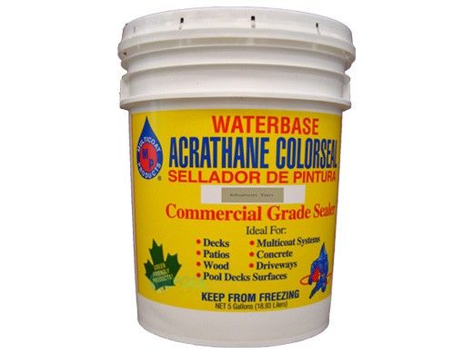 Multicoat Acrathane Colorseal Commercial Grade Paint & Sealer | 5 Gallon | Mission Tan | CSM5