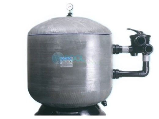 Waterco Micron SMD1800 79" Commercial Side Mount Deep Bed Sand Filter | 6" Flange Connections 58 PSI | 27.50 Sq. Ft. | 30502004154NA