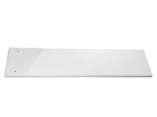 Global Pool Products GX8 8' Diving Board | White | No Holes | GPP-DB-GX8-W-NH