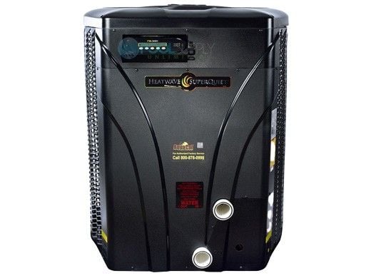 AquaCal HeatWave SuperQuiet IceBreaker SQ140R Heat & Cool Pump | 114K BTU Titanium Heat Exchanger | Single Phase 5.9kW 208/230V | SQ140ARDSBPA