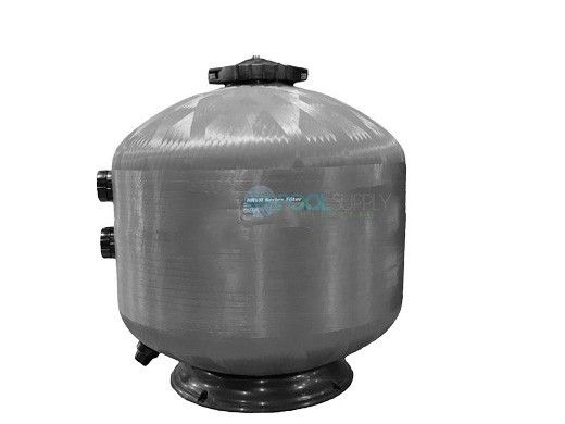Waterco HRVR Fiberglass 24" Side Mount Sand Filters with 2" Bulkhead Connector and 7.5" Port Spacing | 3.1 Sq. Ft. | 22207248R