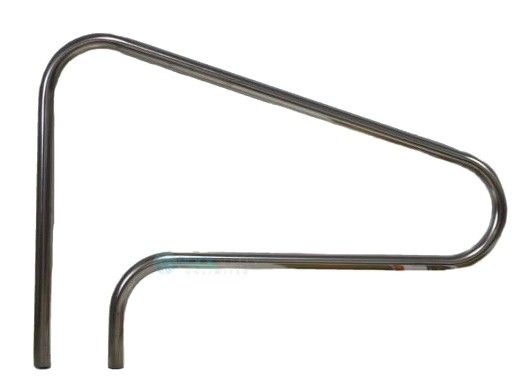 Global Pool Products Stainless Steel Classic 3-Bend Handrail | .065 | GPP-RL-C65-3BND-SS