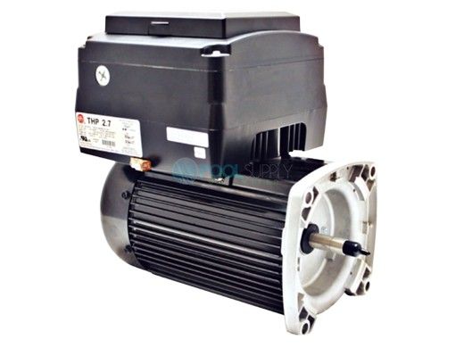 Replacement Variable Speed Threaded Motor | 3.45THP 230V 50/60Hz TEFC 56J Square Flange | NPTT345
