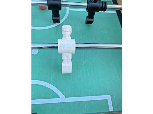 Blue Wave Center Stage Foosball Table Player | White | NGP7946W