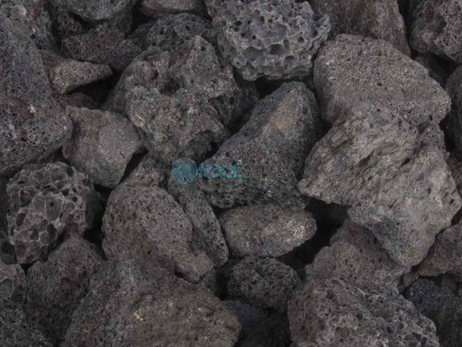 The Outdoor Plus 50lb Lava Chunks | 1/2" to 1" | 1 Cubic Foot | OPT-150-50