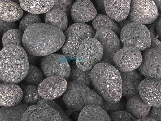 The Outdoor Plus 50lb Polished Lava | 2" to 3" | 1/2 Cubic Foot | OPT-PLSM-50