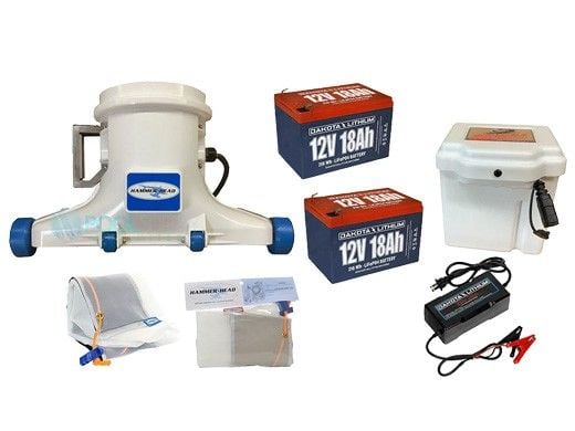 Hammer-Head Remora Pro Pool Vacuum Complete Portable Kit | 25' Cord Length | XR1700