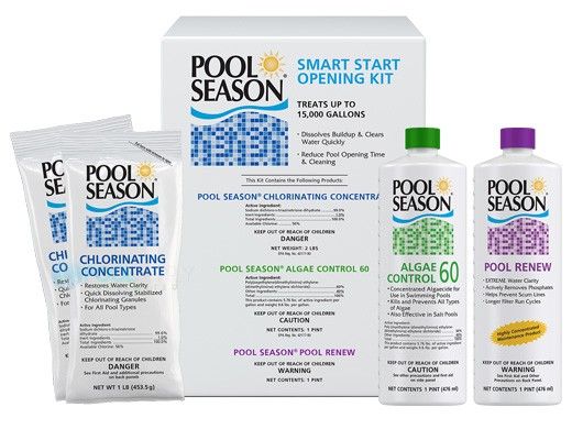 Pool Season Smart Start Opening Kit | 15,000 Gallon | 47251510