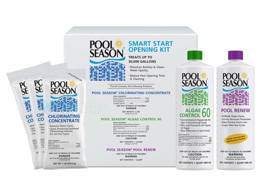 Pool Season Smart Start Opening Kit | 30,000 Gallons | 47251530