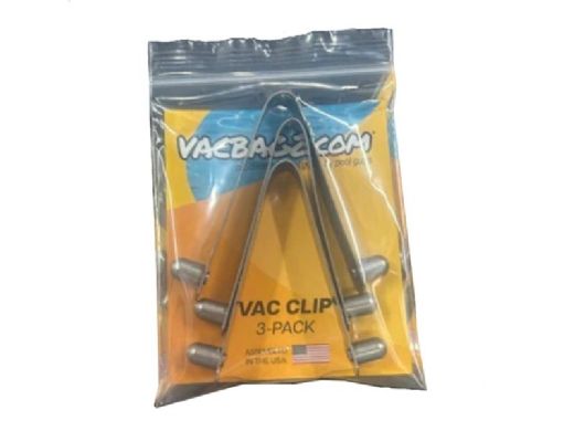 Vacbagz Stainless Steel V Clip for Pool Accessories | V-CLIP 3 PK