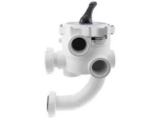 Praher Pre-Plumbed Side Mount Multiport Valve for Sand Filter | 2" FIP | SM2-HPX62