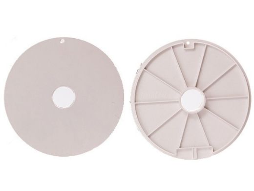 Magic Plastics QwikLED Spa Plate 8 per Case | White | 0910-SP-WH