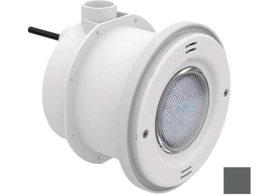 AquaStar Lite Star 20-Degree Adjustable Angle Blue LED Pool and Spa Light | 12V 9W | New Construction | Dark Gray Face Plate | LS105-BLUE