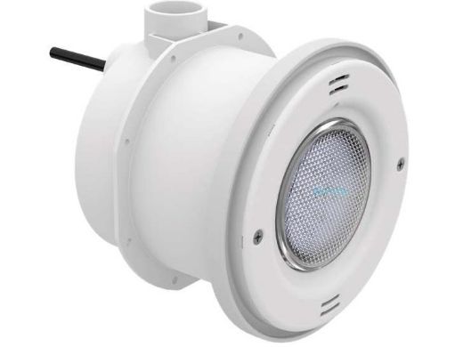 AquaStar Lite Star 20-Degree Adjustable Angle RGB + White LED Pool and Spa Light | 12V 17W | New Construction | White Face Plate | LS101-MULTI