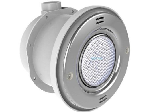 AquaStar Lite Star 20-Degree Adjustable Angle RGB + White LED Pool and Spa Light | 12V 17W | New Construction | Stainless Steel Face Plate | LS133-MULTI