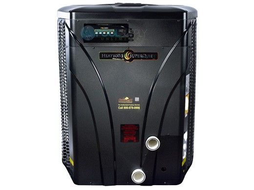 AquaCal HeatWave SuperQuiet IceBreaker SQ140R Heat & Cool Pump | 114K BTU Titanium Heat Exchanger | 3-Phase 5.9kW 208/230V | SQ140BRDSBPA