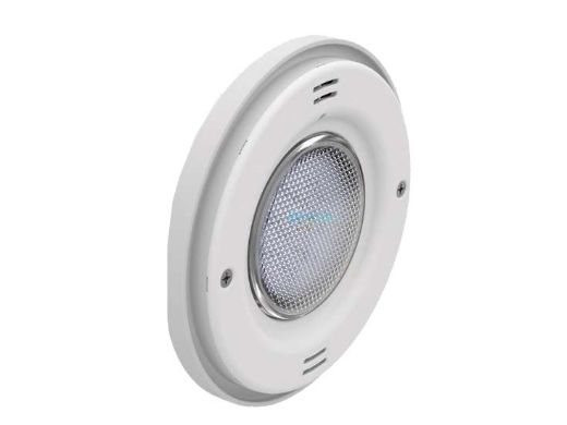 AquaStar Lite Star White Replacement LED Pool and Spa Light without Housing | 12V 9W | New Construction | White Face Plate | LSR101-WHITE