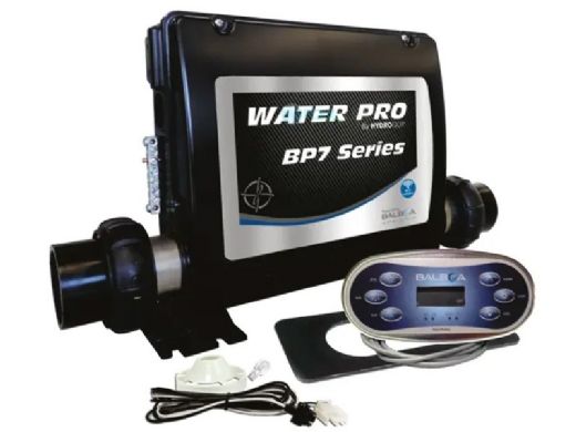 Hydro-Quip Water Pro Series Powered by Balboa BP7 Retro-Fit Kit and TP600 topsides | 50-BP7-600-40-K