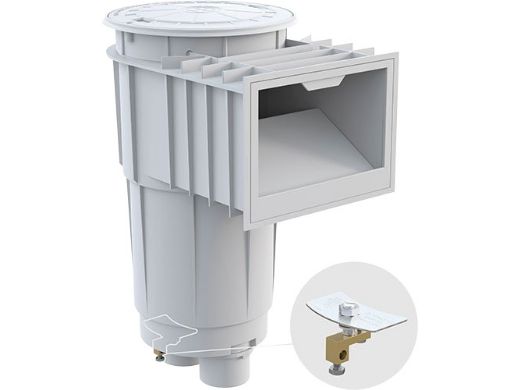 Hayward SkimMaster Round Skimmer | 2" x 2-1/2" | White | SP1072S2