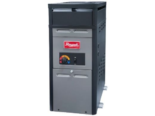 Raypak 106A Above Ground Analog Propane Gas Pool & Spa Heater | 105K BTU | Altitude 7000-10000 Ft | Electronic Ignition | P-R106A-AP-C 015102
