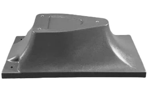 Global Pool Products 3 Bolt Base for 8' Diving Boards | No Jig | 22" Hole Pattern | Gray | GPP-DB-3B8NJ-G