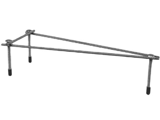 Global Pool Products 3 Bolt Jig for 8' Board Base and Pavers | 10" Bolts | GPP-DB-3J8PV-10