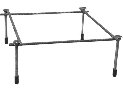 Global Pool Products 4 Bolt Jig for Pavers 14" Pattern | 10" Bolts | GPP-DB-4JPV-10